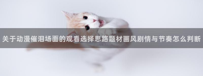 韩漫漫画有哪些：关于动漫催泪场面的观看选择思路题材画风剧情与节奏怎么判断配图