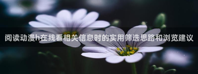 韩漫在线阅读网站:阅读动漫h在线看相关信息时的实用筛选思路和浏览建议配图