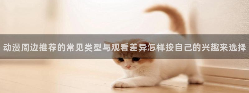 韩漫漫画章节更新:动漫周边推荐的常见类型与观看差异怎样按自己的兴趣来选择配图