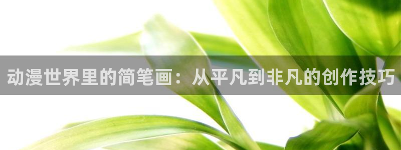 韩漫免费漫画网站:动漫世界里的简笔画:从平凡到非凡的创作技巧配图